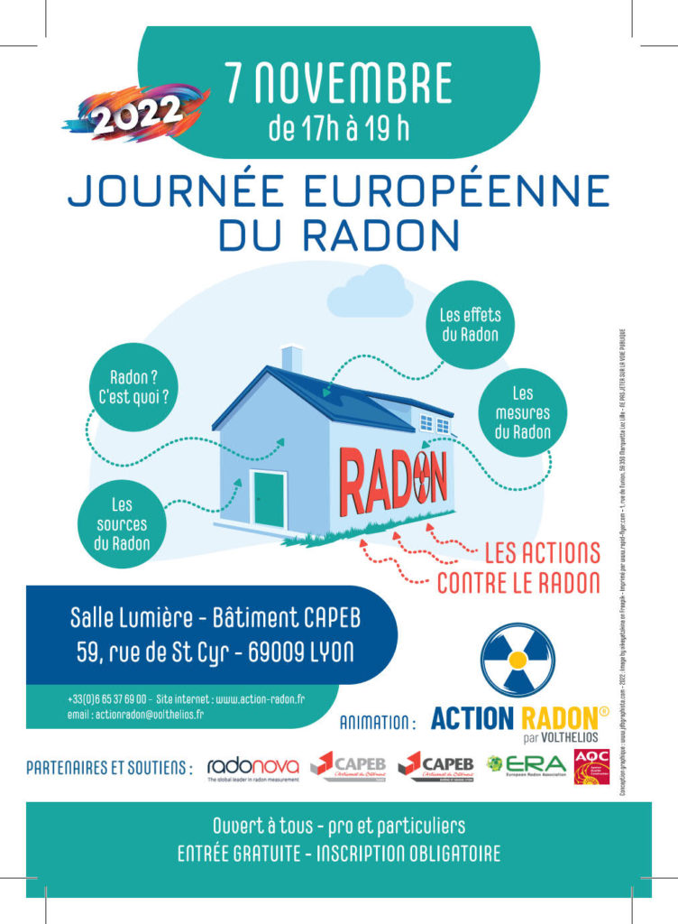 Journée européenne du radon
Définition, mesures et solutions,
