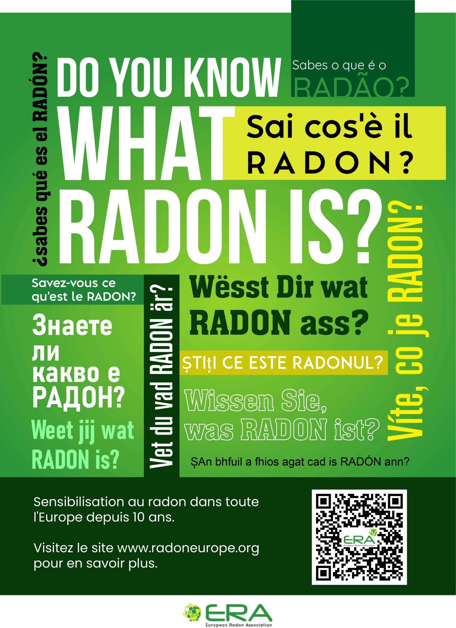 Journée Européenne du Radon 07/11/2023